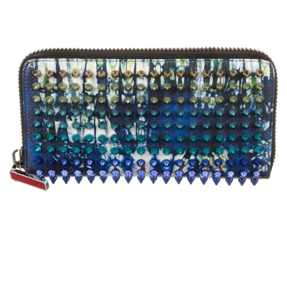 Christian Louboutin Studded Printed Wallet - Picture 3 of 3